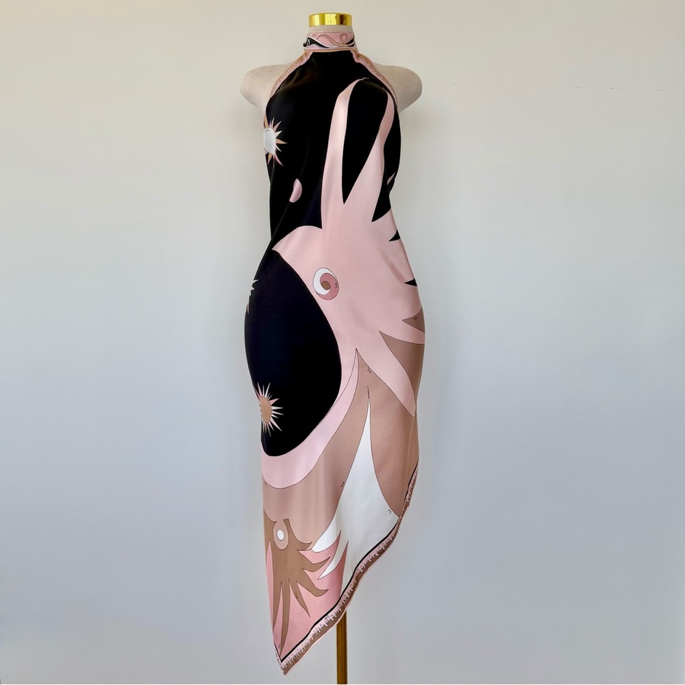 ⭐️NWT PUCCI silk halter dress - Picture 2 of 11